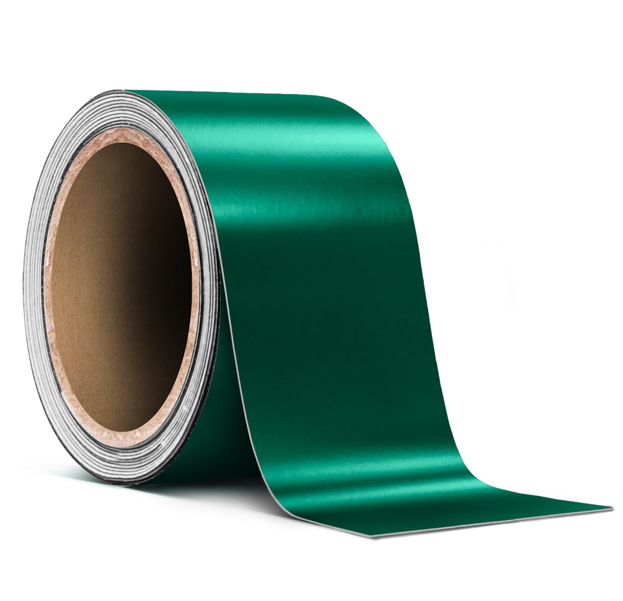VViViD Satin Emerald Dark Green Chrome Pinstripe Vinyl Tape Roll (2 x 25ft)