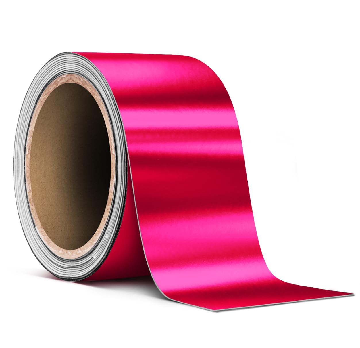 VViViD Satin Pink Magenta Metallic Chrome Pinstripe Vinyl Tape Roll (2 x 25ft)